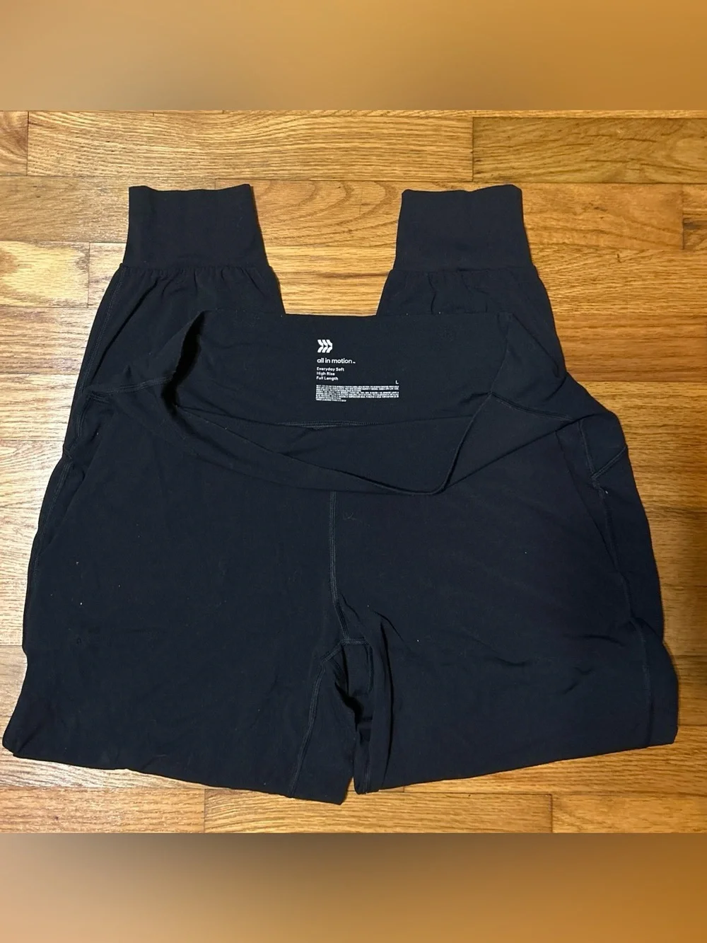 all in motion Black Sculpting High-Waist Leggings